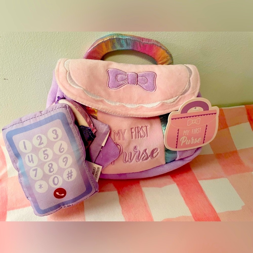 NWT - Baby’s 1st Purse; Gund